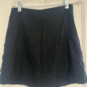 Abercrombie & Fitch Charcoal Mini Skirt